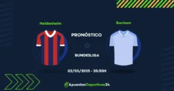 Pronóstico de apuestas al Heidenheim vs Bochum 02/05/2025
