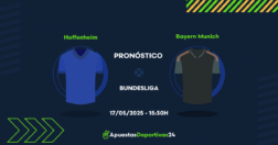 Pronóstico Hoffenheim vs Bayern Munich (17/05/25) - Apuestas y Cuotas