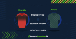 Pronóstico de apuestas al Mirandés vs Almería 25/05/2025