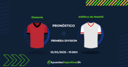 Pronóstico Osasuna vs Atlético de Madrid (15/05/25) – Apuestas y Cuotas