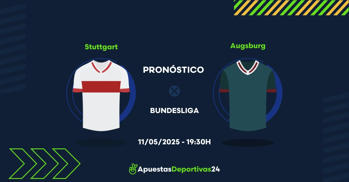 Pronóstico Stuttgart vs Augsburg (11/05/25) – Apuestas y Cuotas
