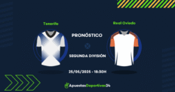 Pronóstico de apuestas al Tenerife vs Oviedo 25/05/2025