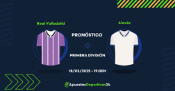 Pronóstico Real Valladolid vs Alavés (18/05/25) - Apuestas y Cuotas