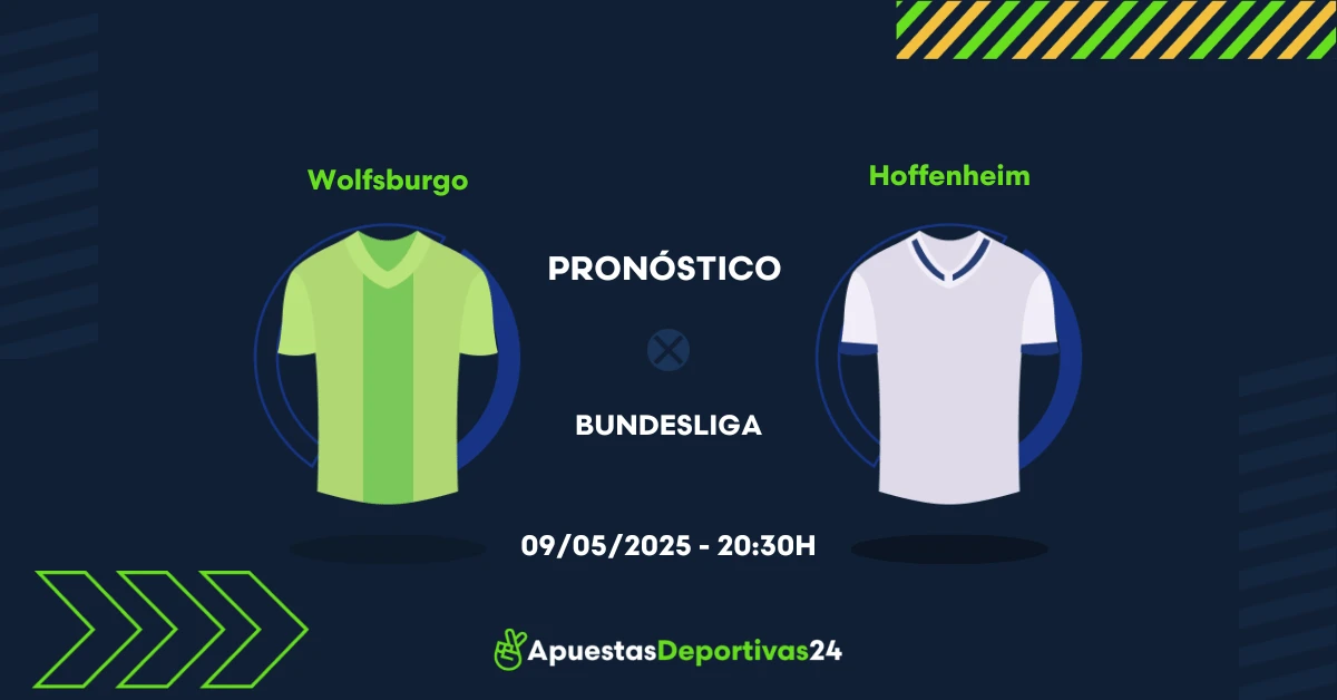 Pronóstico Wolfsburg vs Hoffenheim (09/05/25) - Apuestas y Cuotas