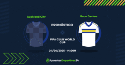 Pronóstico Auckland City vs Boca Juniors – 24/06/2025