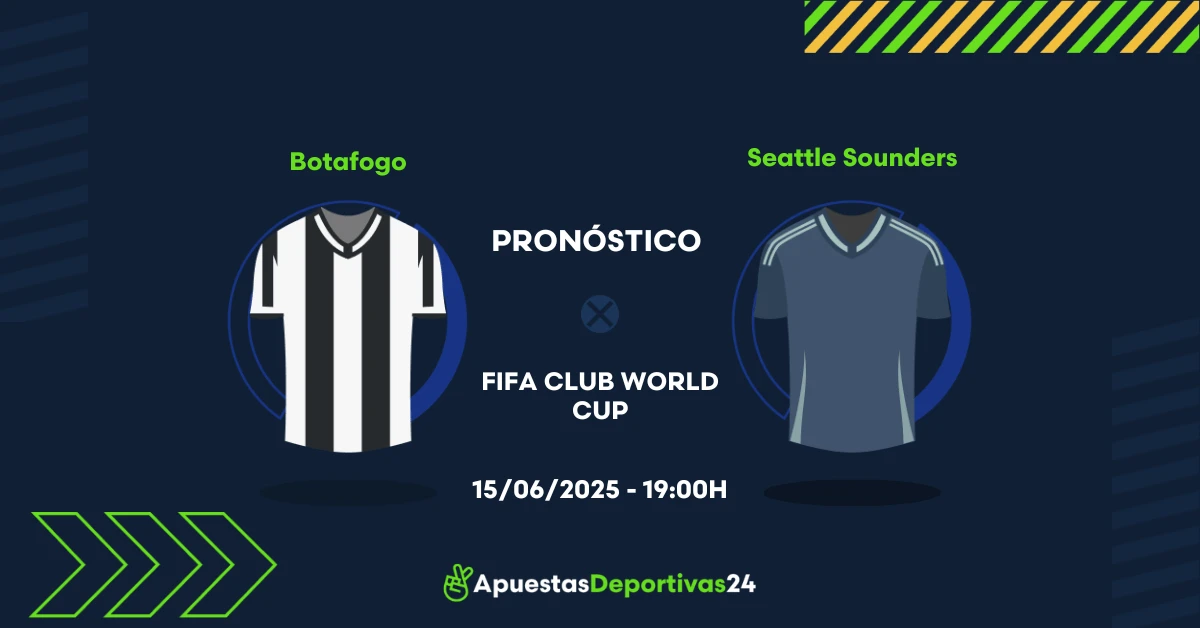 Pronóstico Botafogo vs Seattle Sounders (15/06/25) - Apuestas y Cuotas
