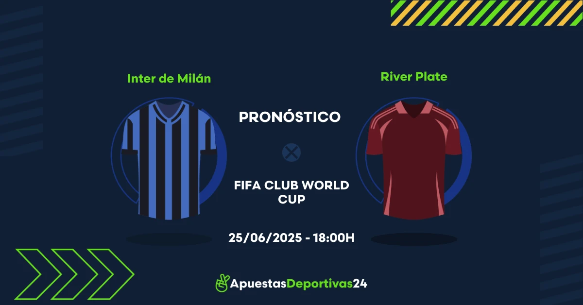 Pronóstico de apuestas al Inter de Milán vs River Plate 26/06/2025