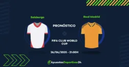 Pronóstico de apuestas al Salzburgo vs Real Madrid 27/06/2025