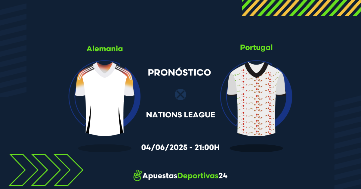 Pronóstico Alemania vs Portugal (04/06/25) - Apuestas y Cuotas