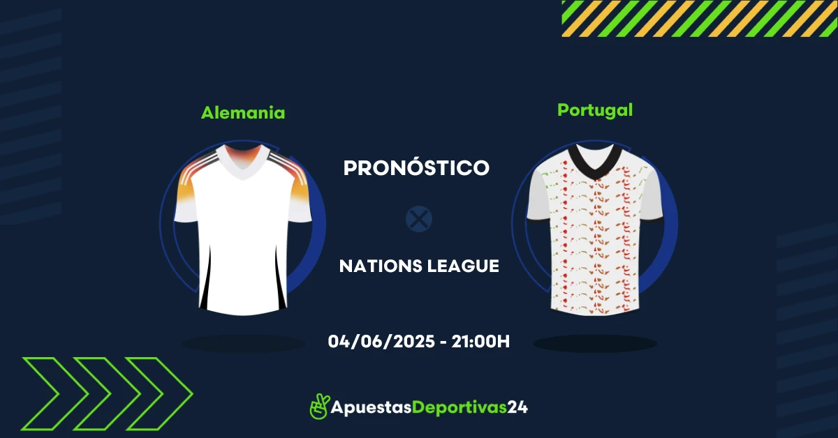 Pronóstico Alemania vs Portugal (04/06/25) - Apuestas y Cuotas