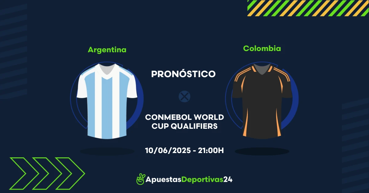 Pronóstico Argentina vs Colombia (10/06/25) - Apuestas y Cuotas