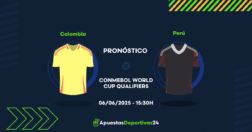 Pronóstico Colombia vs Peru (06/06/25) - Apuestas y Cuotas