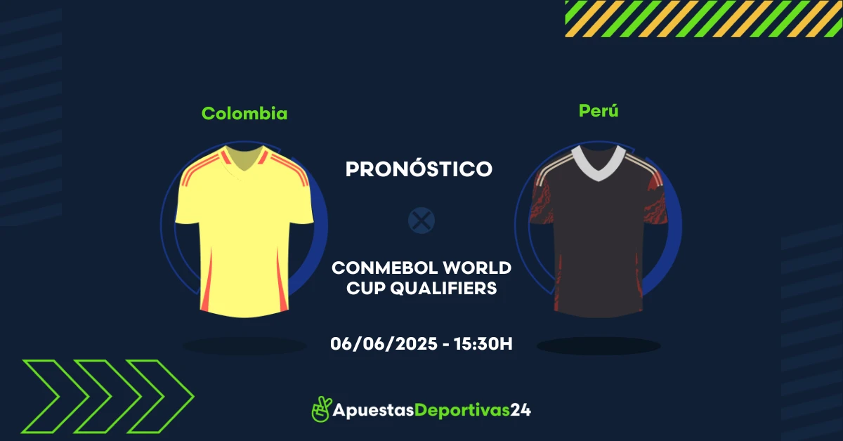 Pronóstico Colombia vs Peru (06/06/25) - Apuestas y Cuotas