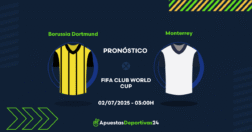 Pronóstico de apuestas al Borussia Dortmund vs Monterrey 02/07/2025