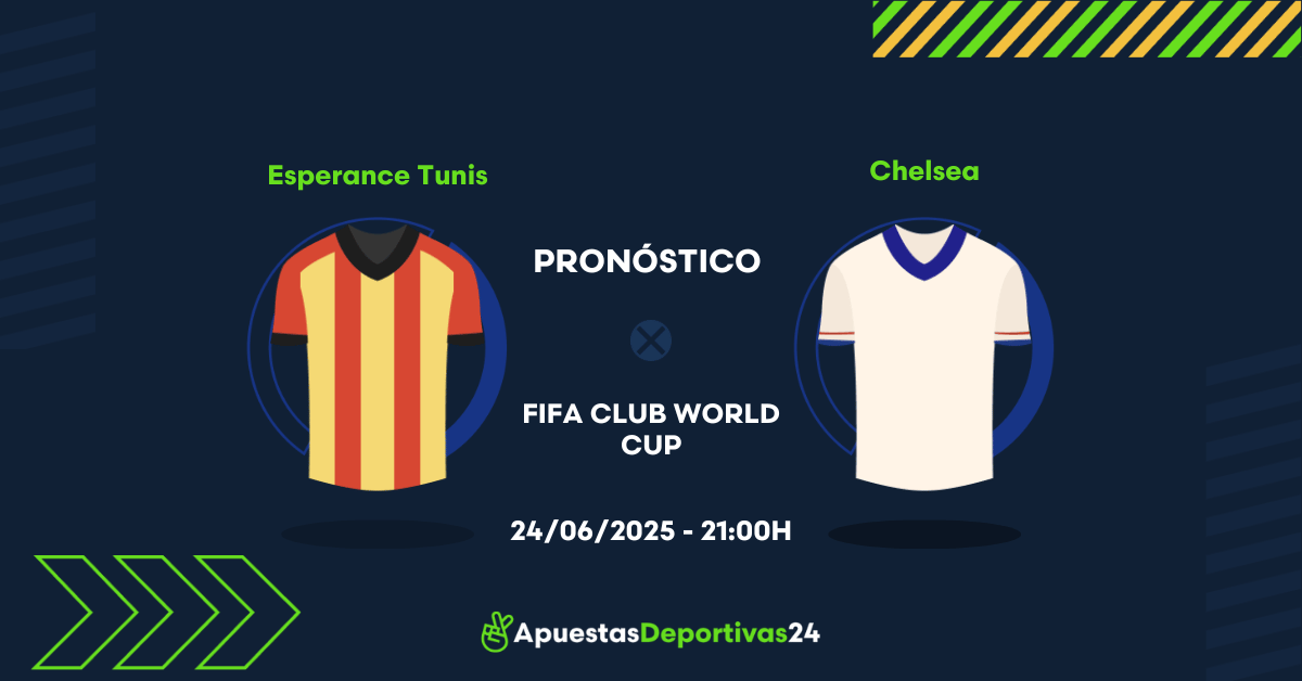 Pronóstico ES Tunis vs Chelsea (24/06/25) - Apuestas y Cuotas