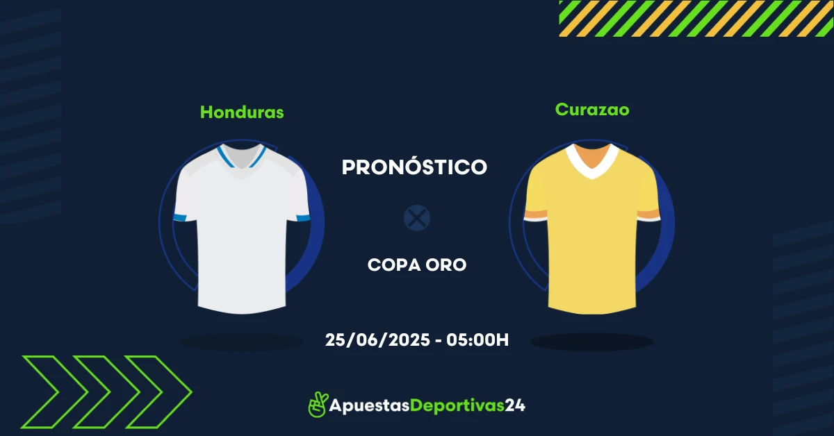 Pronóstico de apuestas al Honduras vs Curazao 25/06/2025