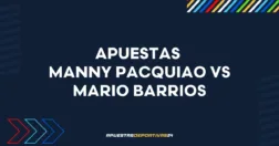 Apuestas Manny Pacquiao vs Mario Barrios: Pronóstico y cuotas