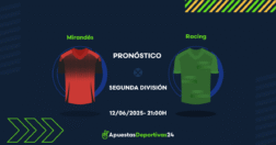 Pronóstico de apuestas Mirandés vs Racing - 12/06/2025