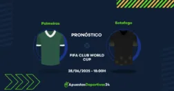 Pronóstico de apuestas al Palmeiras vs Botafogo 28/06/2025