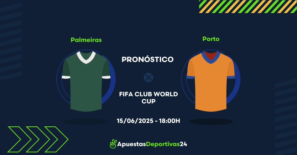 Pronóstico Palmeiras vs Porto (15/06/25) - Apuestas y Cuotas