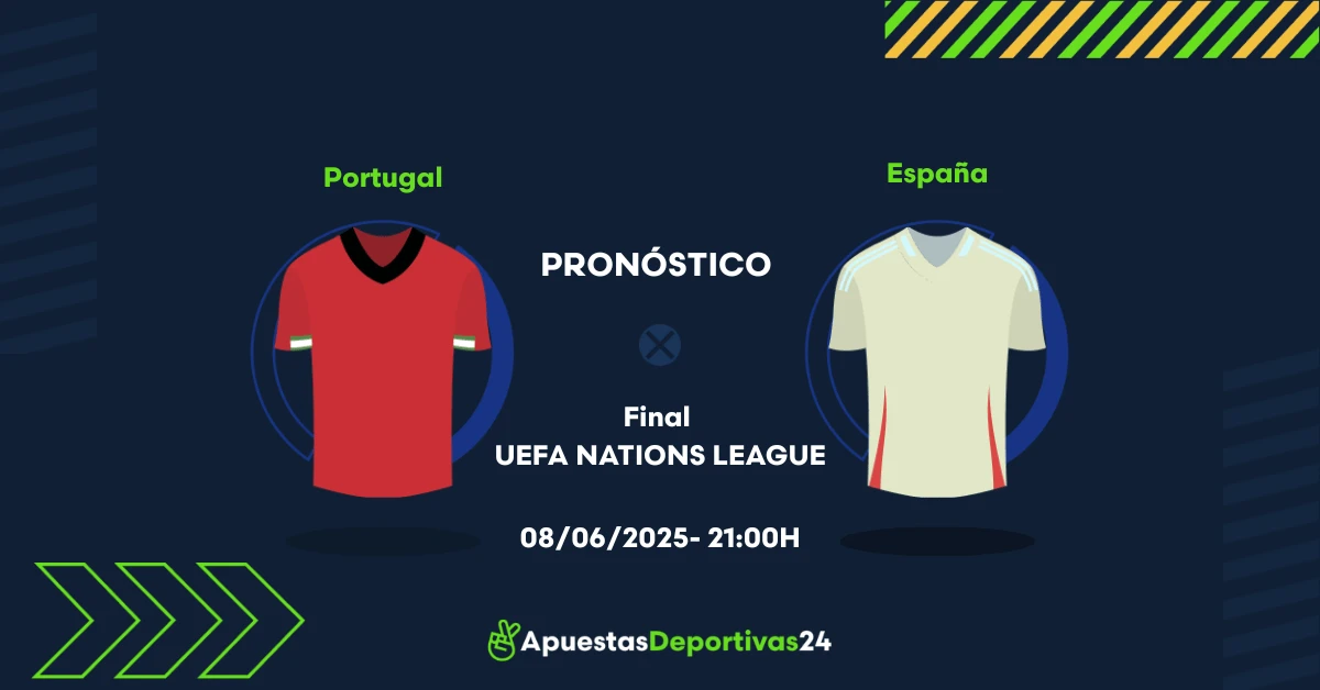 Pronóstico Portugal vs España (08/06/25) - Apuestas y Cuotas