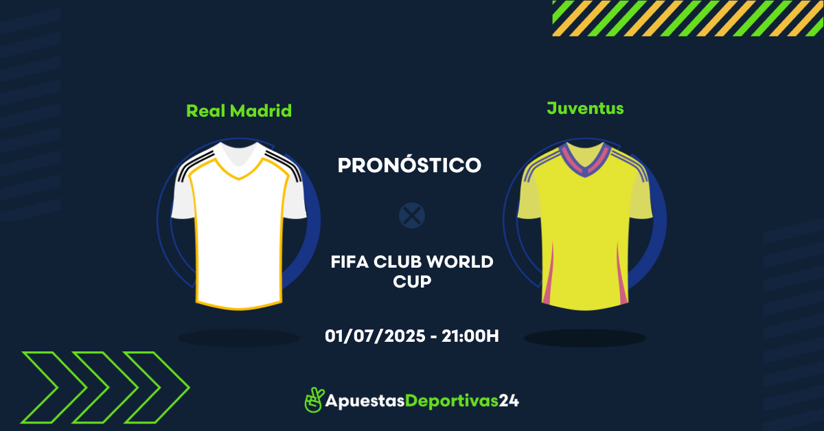 Pronóstico de apuestas al Real Madrid vs Juventus 01/07/2025