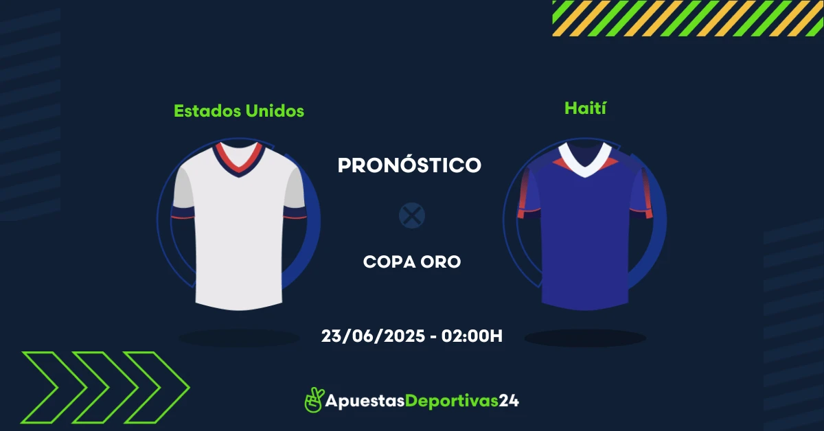 Pronóstico - Estados Unidos vs Haití - Copa Oro Concacaf 23/06/2025