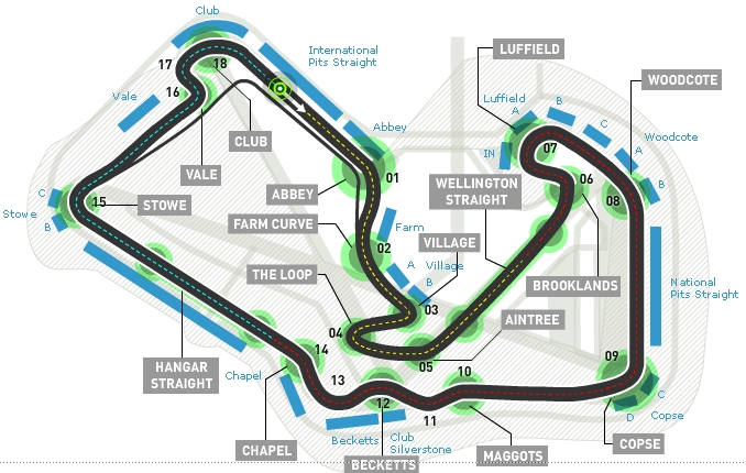 Apuestas Fórmula 1 GP de Inglaterra