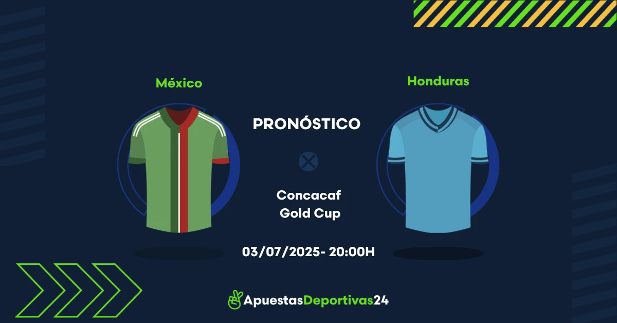 Pronóstico México vs Honduras - 03/07/2025
