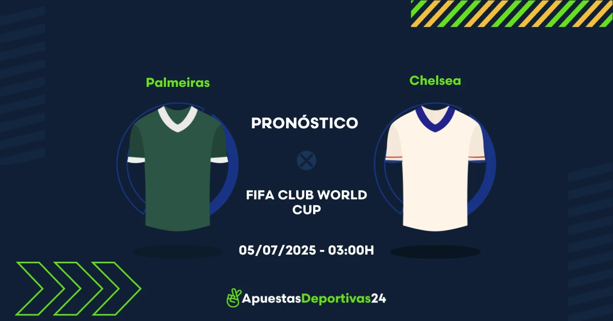 Pronóstico de apuestas al Palmeiras vs Chelsea 05/07/2025