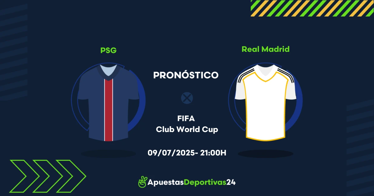 Pronóstico PSG vs Real Madrid - 09/07/2025