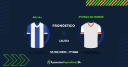 Pronóstico de apuestas Alavés vs Atlético Madrid (30/08/25)