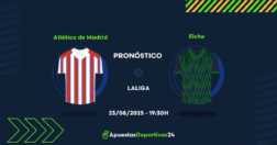 Pronóstico Atlético de Madrid vs Elche (23/08/25)