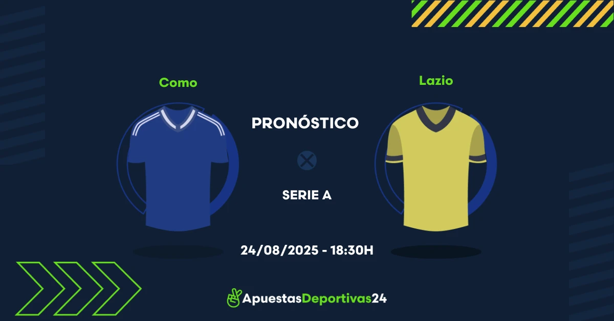 Pronóstico de apuestas Como va Lazio (24/08/25)
