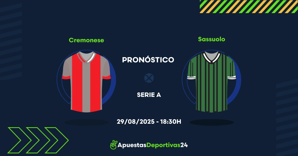 Pronóstico de apuestas Cremonese vs Sassuolo (29/08/25)