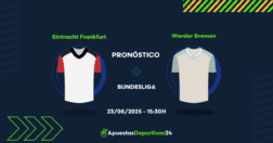 Pronóstico Eintracht Frankfurt vs Werder Bremen (23/08/25)