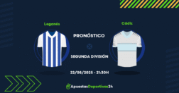 Pronóstico de apuestas Leganés vs Cádiz – (22/08/2025)
