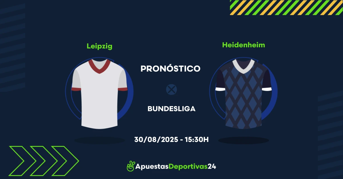 Pronóstico de apuestas Leipzig vs Heidenheim (30/08/25)