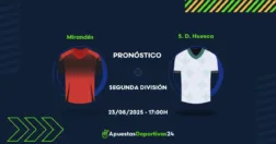 Pronóstico de apuestas Mirandés vs Huesca – 23/08/2025