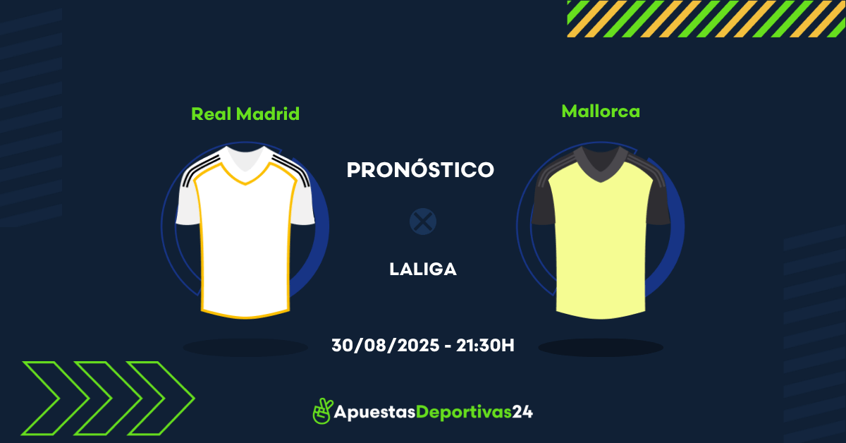 Pronóstico Real Madrid vs Mallorca (30/08/25) - Apuestas y Cuotas