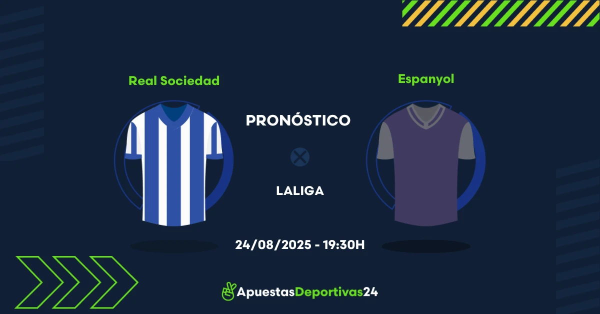 Pronóstico Real Sociedad vs Espanyol (24/08/25)