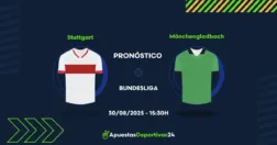 Pronóstico de apuestas Stuttgart vs Gladbach (30/08/25)