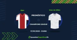 Pronóstico de apuestas Ajax vs Inter Milán (17/09/25)