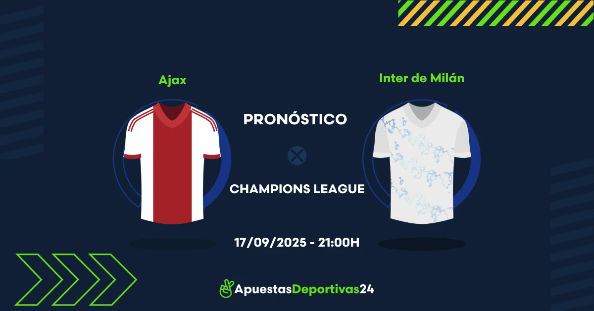 Pronóstico de apuestas Ajax vs Inter Milán (17/09/25)