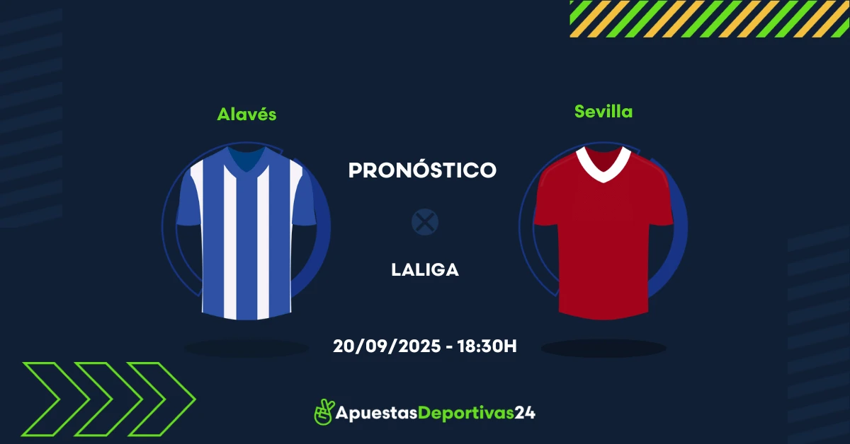 Pronóstico de apuestas Alavés vs Sevilla (20/09/25)