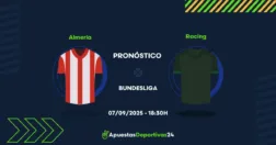 Pronóstico de apuestas Almería vs Racing – 07/09/2025