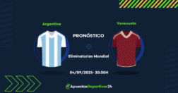Pronóstico Argentina vs Venezuela (04/09/25) - Apuestas y Cuotas