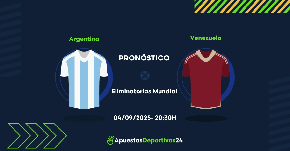 Pronóstico Argentina vs Venezuela (04/09/25) - Apuestas y Cuotas