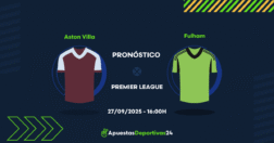 Pronóstico de apuestas Aston Villa vs Fulham (28/09/25)