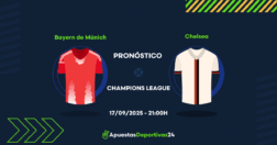 Pronóstico de apuestas Bayern Múnich vs Chelsea (17/09/25)